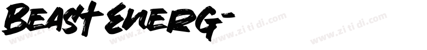 Beast Energ字体转换